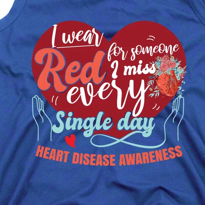 Congenital Heart Awareness Month Heart Disease Awareness Gift Tank Top