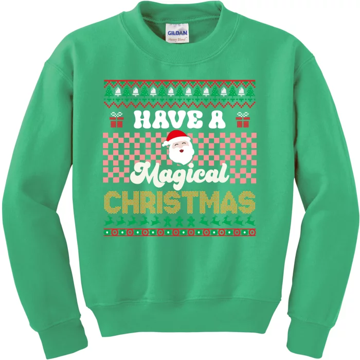 Cool Have A Magical Christmas Kids Sweatshirt