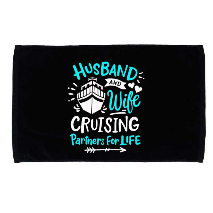 Cruise Husband And Wife Microfiber Hand Towel