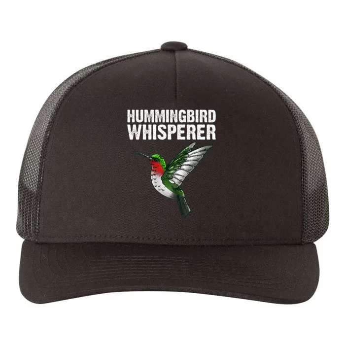 Cute Hummingbird Art Bird Watcher Bird Lover Yupoong Adult 5-Panel Trucker Hat