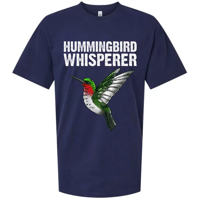 Cute Hummingbird Art Bird Watcher Bird Lover Sueded Cloud Jersey T-Shirt