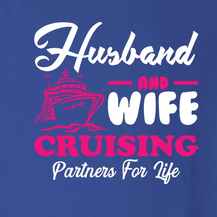 Cute Husband And Wife Cruising Partners For Life Cool Gift Toddler Long Sleeve Shirt