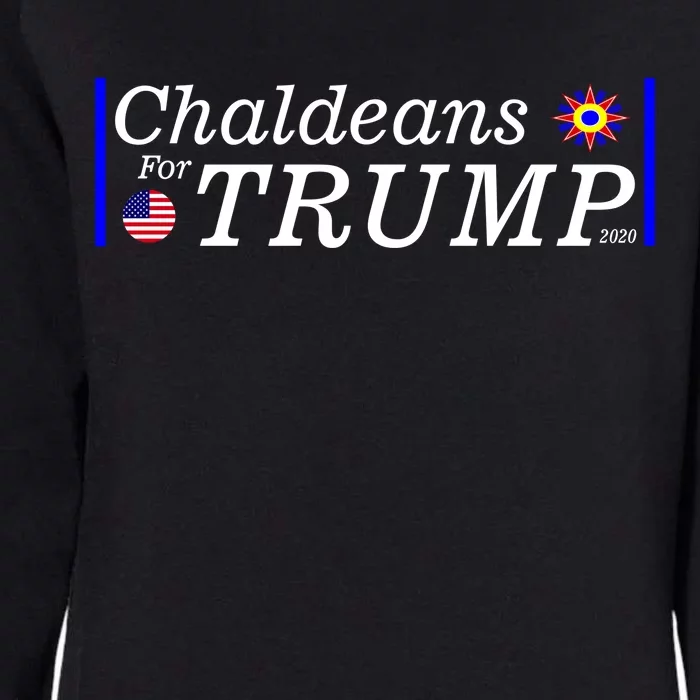 Chaldeans For Trump Womens California Wash Sweatshirt