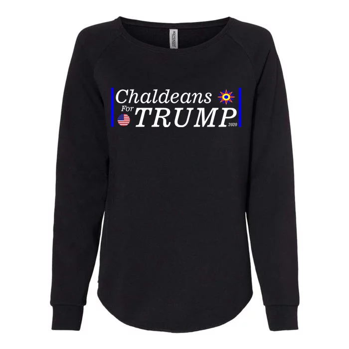 Chaldeans For Trump Womens California Wash Sweatshirt