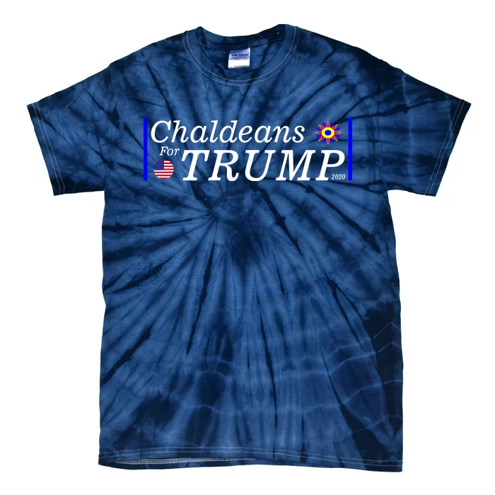 Chaldeans For Trump Tie-Dye T-Shirt