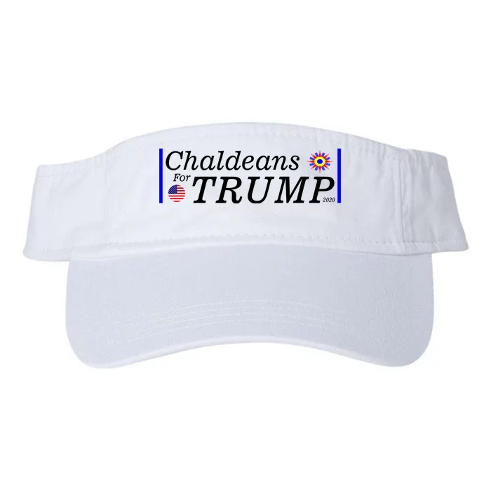 Chaldeans For Trump Valucap Bio-Washed Visor