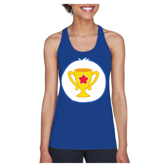 Champ Bear Halloween Costume Women's Racerback Tank