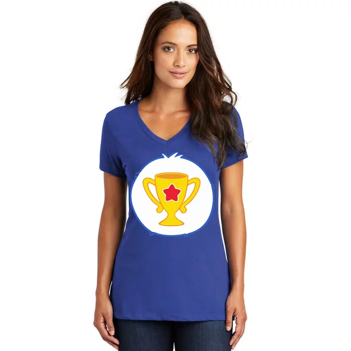 Champ Bear Halloween Costume Women's V-Neck T-Shirt