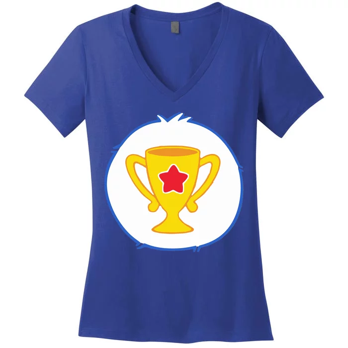 Champ Bear Halloween Costume Women's V-Neck T-Shirt