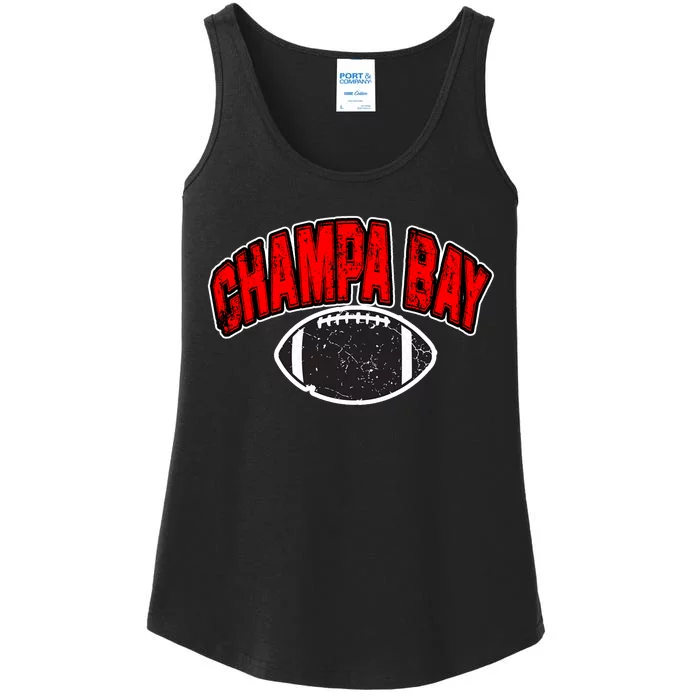 Champa Bay Football Ladies Essential Tank