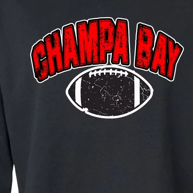 Champa Bay Football Cropped Pullover Crew