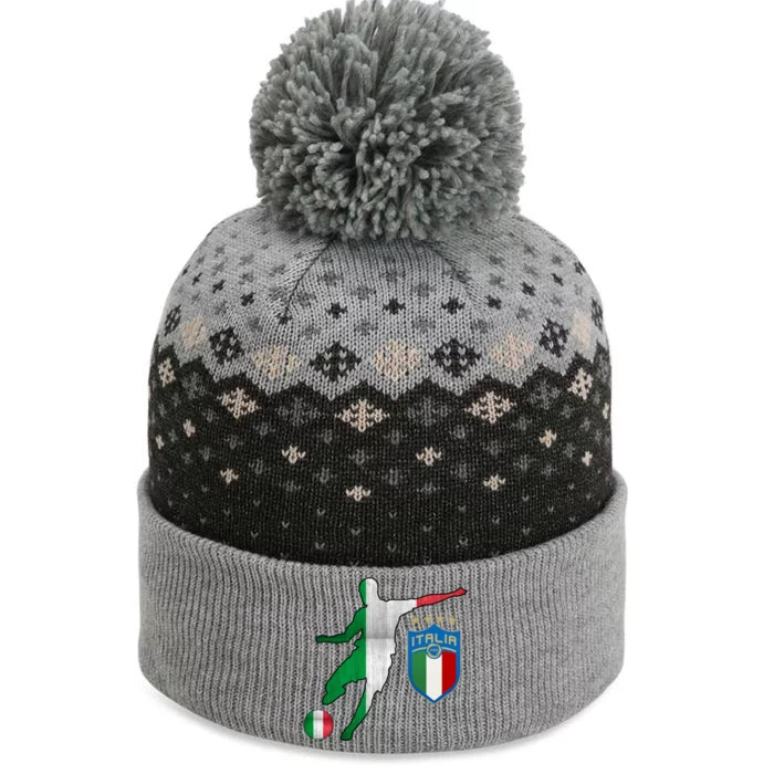 Champions Italy Jersey Italia Soccer Fan 2021 The Baniff Cuffed Pom Beanie