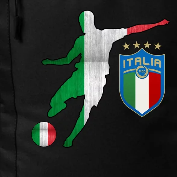 Champions Italy Jersey Italia Soccer Fan 2021 Daily Commute Backpack