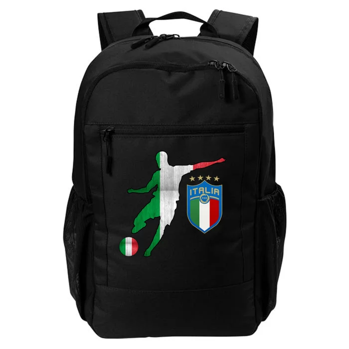 Champions Italy Jersey Italia Soccer Fan 2021 Daily Commute Backpack