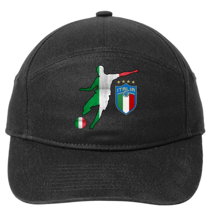 Champions Italy Jersey Italia Soccer Fan 2021 7-Panel Snapback Hat