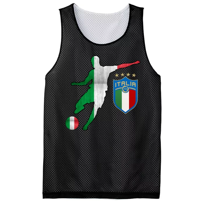 Champions Italy Jersey Italia Soccer Fan 2021 Mesh Reversible Basketball Jersey Tank