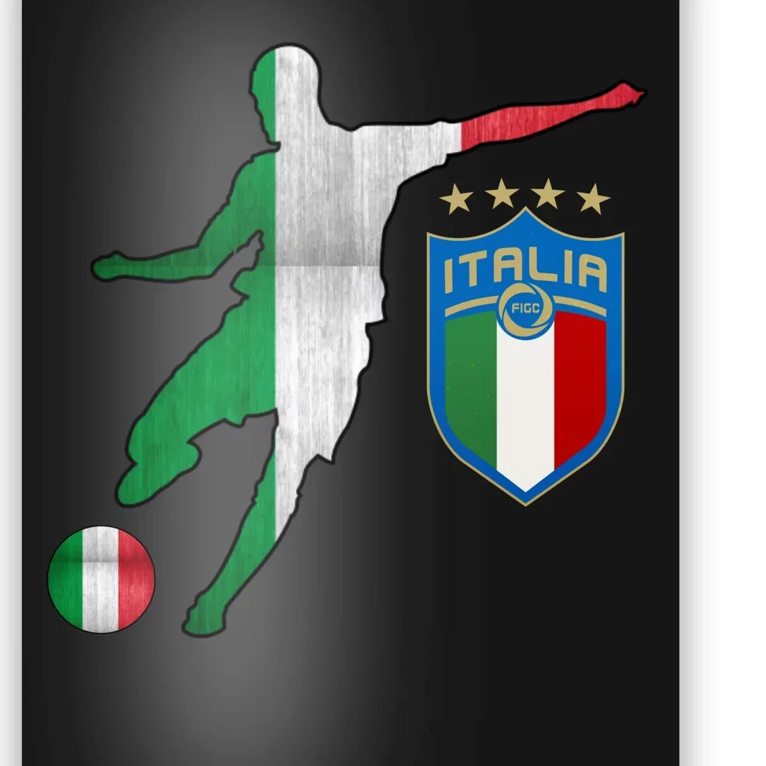 Champions Italy Jersey Italia Soccer Fan 2021 Poster