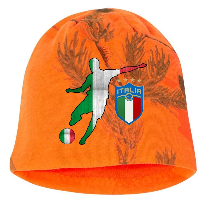 Champions Italy Jersey Italia Soccer Fan 2021 Kati - Camo Knit Beanie