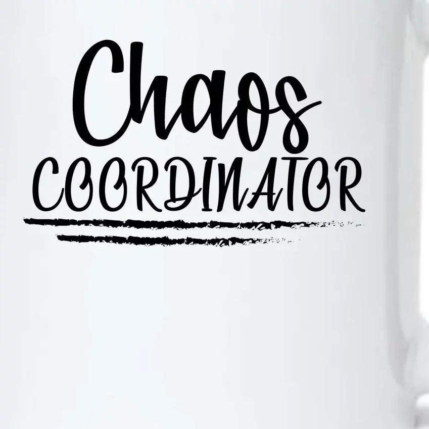 Chaos Coordinator Black Color Changing Mug