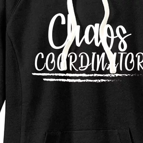 Chaos Coordinator Women's Fleece Hoodie