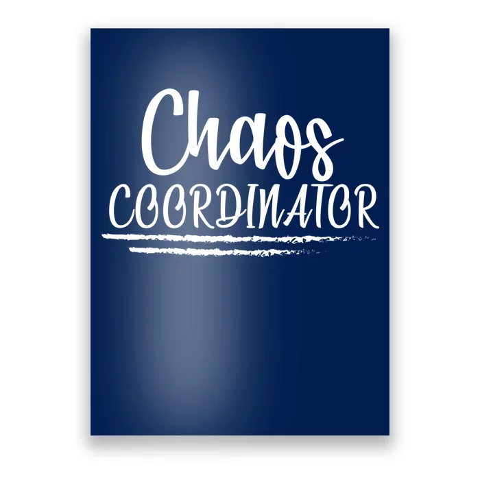 Chaos Coordinator Poster