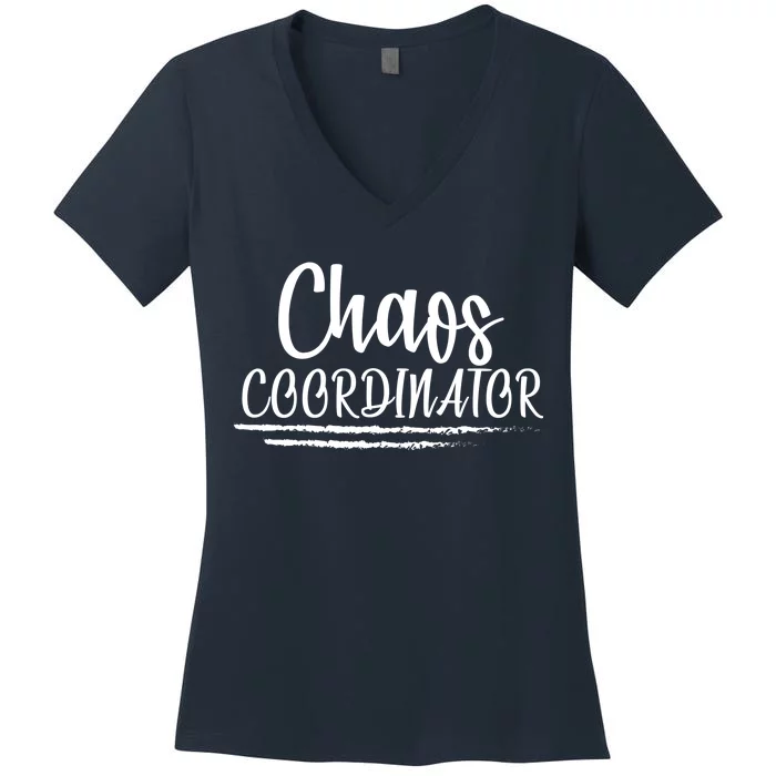 Chaos Coordinator Women's V-Neck T-Shirt