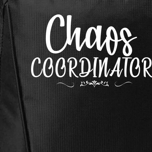 Chaos Coordinator Logo City Backpack