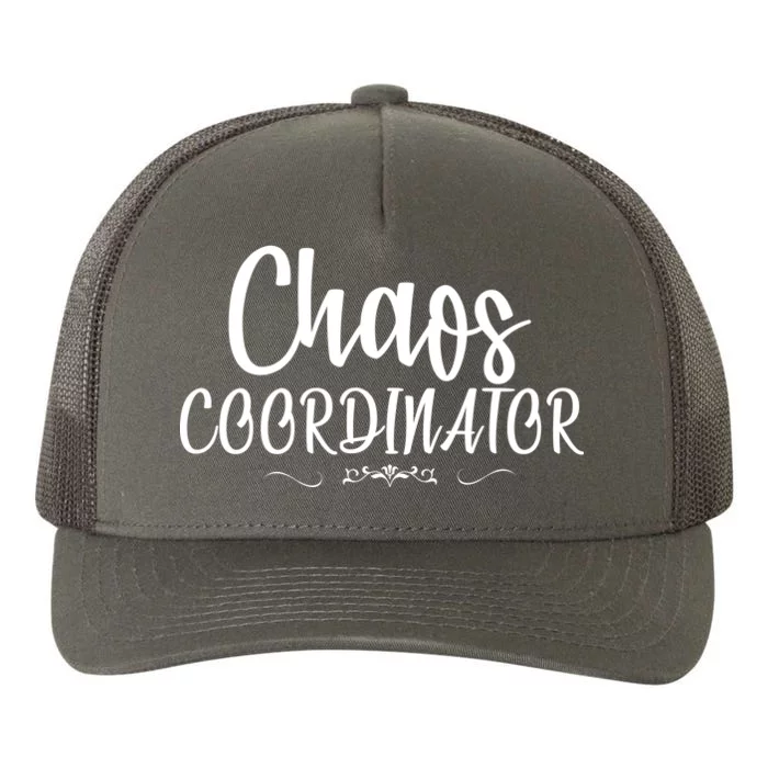 Chaos Coordinator Logo Yupoong Adult 5-Panel Trucker Hat