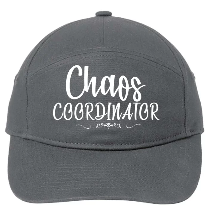 Chaos Coordinator Logo 7-Panel Snapback Hat