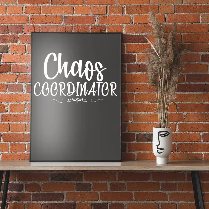 Chaos Coordinator Logo Poster