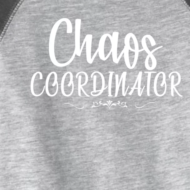 Chaos Coordinator Logo Toddler Fine Jersey T-Shirt