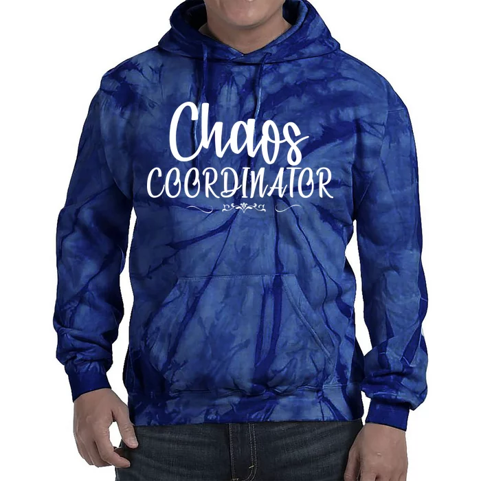 Chaos Coordinator Logo Tie Dye Hoodie