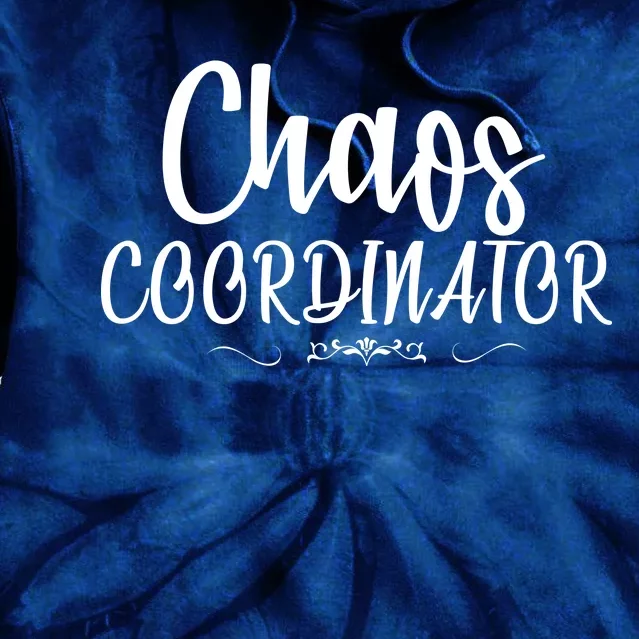 Chaos Coordinator Logo Tie Dye Hoodie