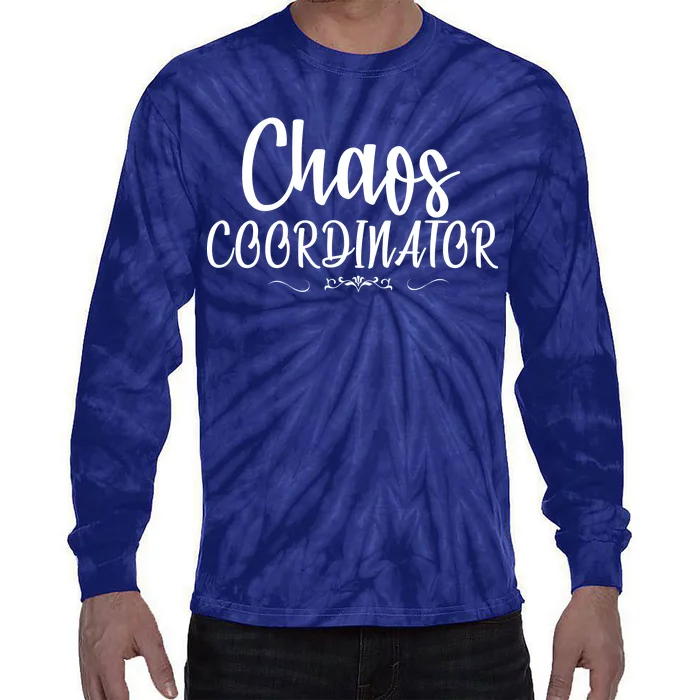 Chaos Coordinator Logo Tie-Dye Long Sleeve Shirt