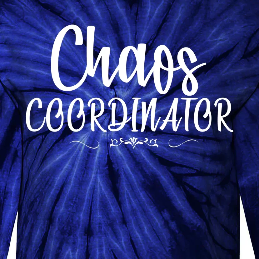 Chaos Coordinator Logo Tie-Dye Long Sleeve Shirt