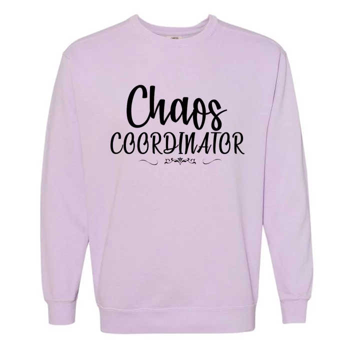 Chaos Coordinator Logo Garment-Dyed Sweatshirt