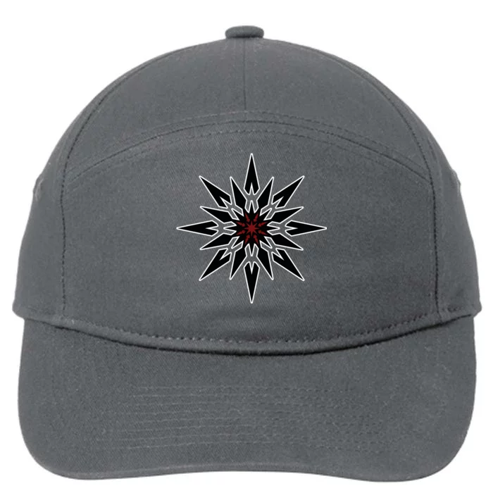 Chaos Star 7-Panel Snapback Hat