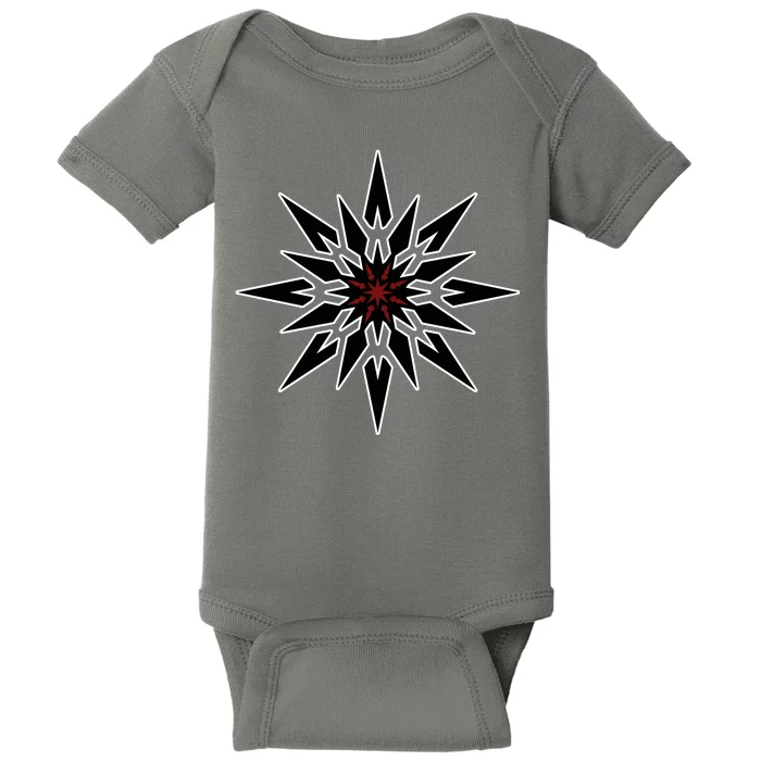 Chaos Star Baby Bodysuit