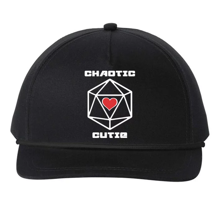 Chaotic Cutie Snapback Five-Panel Rope Hat