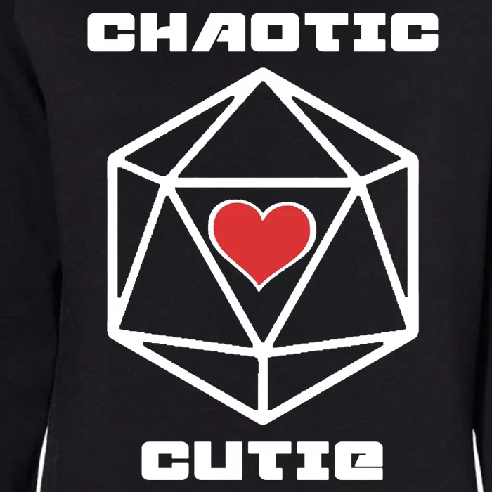 Chaotic Cutie Womens California Wash Sweatshirt