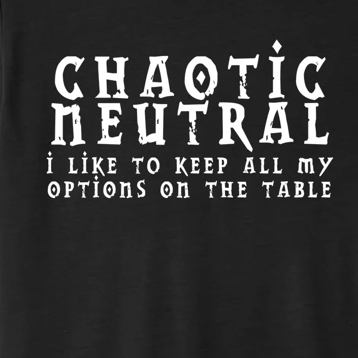 Chaotic Neutral Alignment ChromaSoft Performance T-Shirt