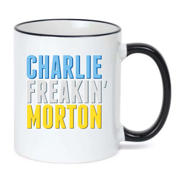 Charlie Freakin' Morton Tampa Bay baseball Black Color Changing Mug