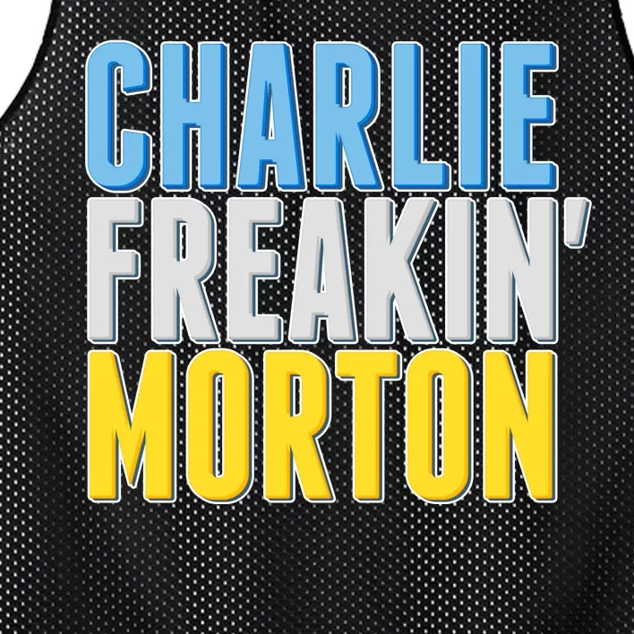 Charlie Freakin' Morton Tampa Bay baseball Mesh Reversible Basketball Jersey Tank