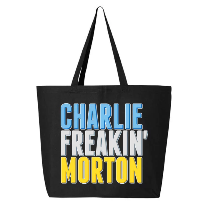 Charlie Freakin' Morton Tampa Bay baseball 25L Jumbo Tote