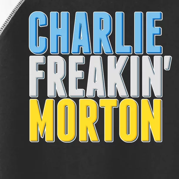 Charlie Freakin' Morton Tampa Bay baseball Toddler Fine Jersey T-Shirt