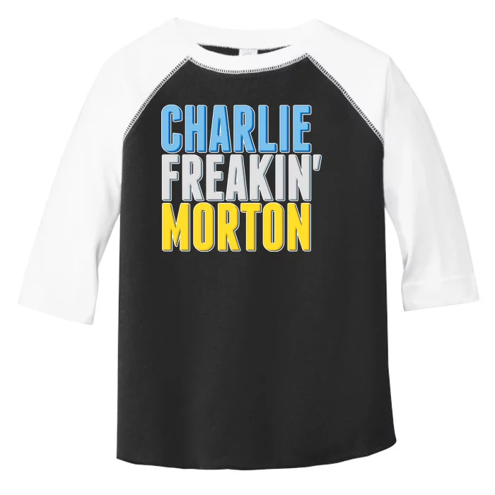 Charlie Freakin' Morton Tampa Bay baseball Toddler Fine Jersey T-Shirt