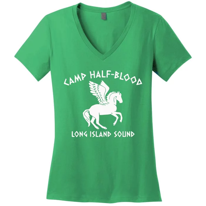 Camp Half Blood Women's V-Neck T-Shirt