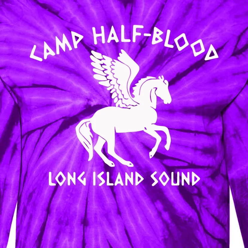 Camp Half Blood Tie-Dye Long Sleeve Shirt