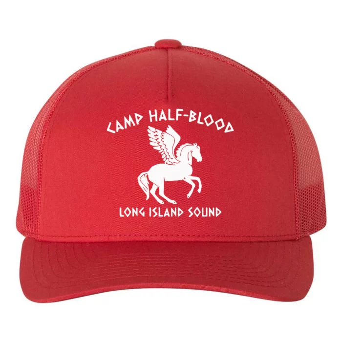 Camp Half Blood Yupoong Adult 5-Panel Trucker Hat