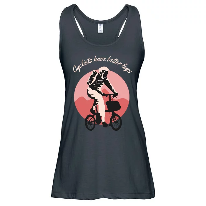 Cyclist Have Better Legs Ladies Essential Flowy Tank